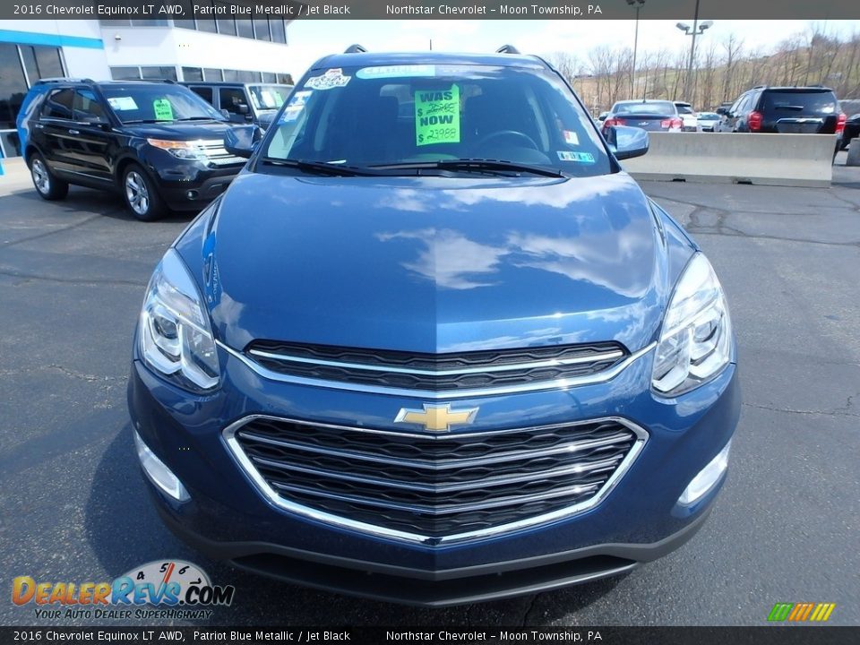 2016 Chevrolet Equinox LT AWD Patriot Blue Metallic / Jet Black Photo #13