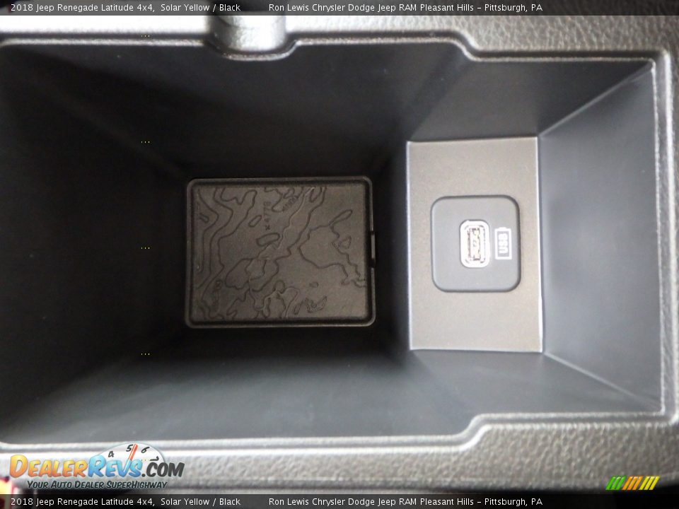 2018 Jeep Renegade Latitude 4x4 Solar Yellow / Black Photo #20