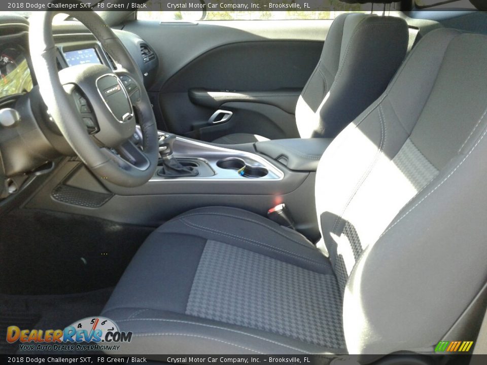 2018 Dodge Challenger SXT F8 Green / Black Photo #9