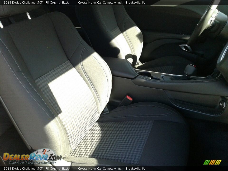 2018 Dodge Challenger SXT F8 Green / Black Photo #12