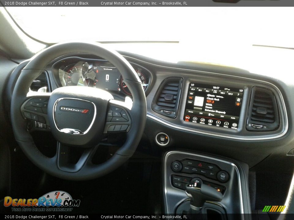 2018 Dodge Challenger SXT F8 Green / Black Photo #13