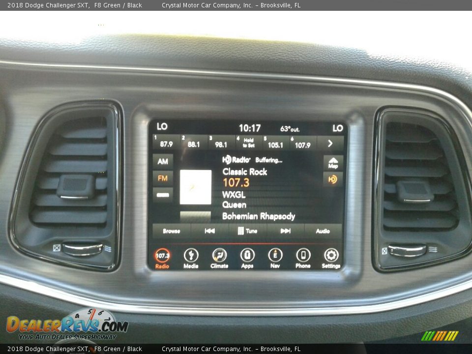 2018 Dodge Challenger SXT F8 Green / Black Photo #15