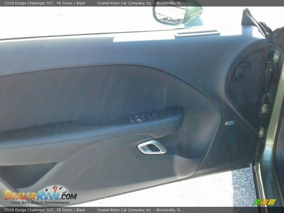 2018 Dodge Challenger SXT F8 Green / Black Photo #17