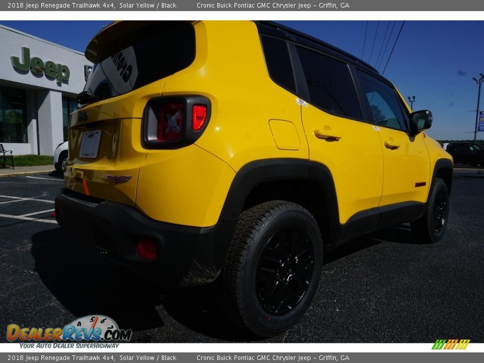 2018 Jeep Renegade Trailhawk 4x4 Solar Yellow / Black Photo #14