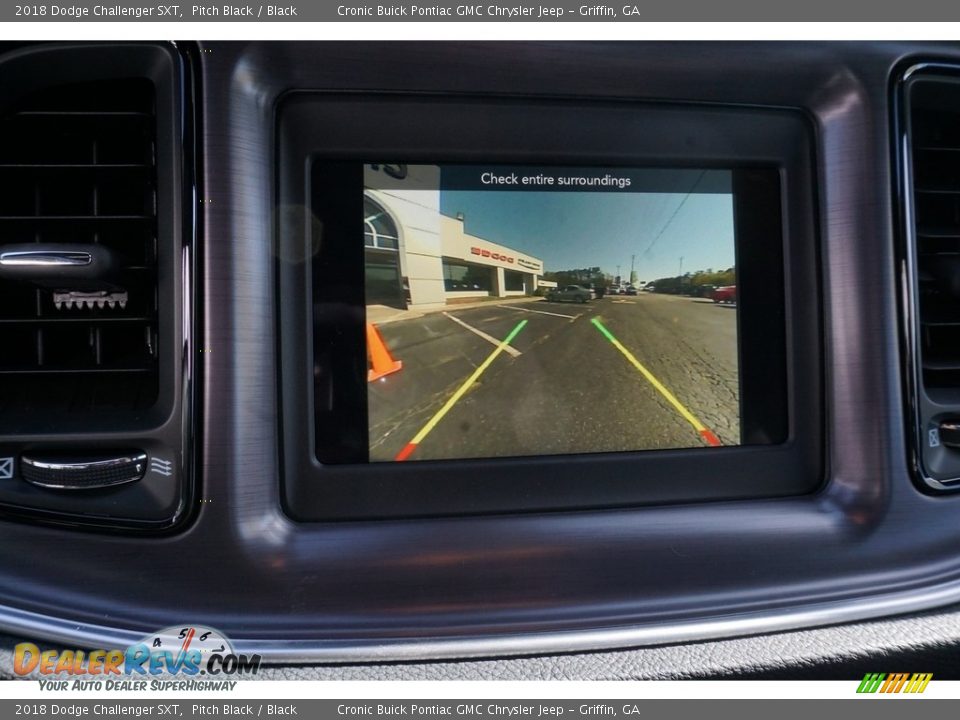 2018 Dodge Challenger SXT Pitch Black / Black Photo #8