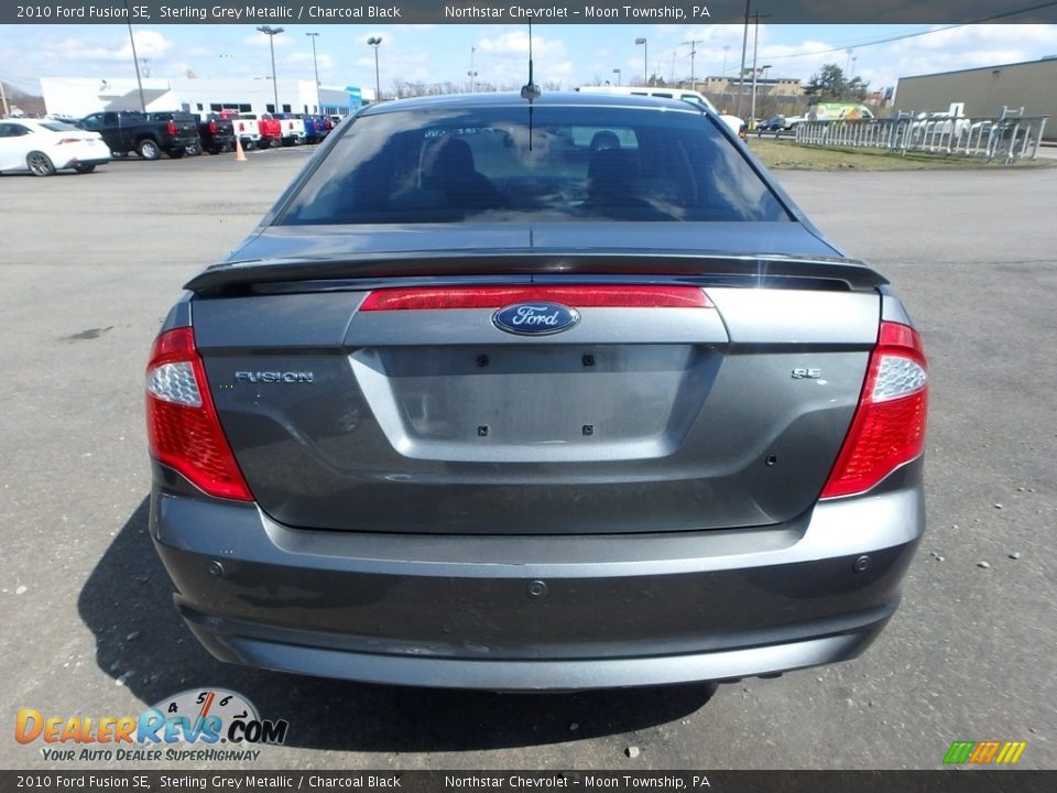 2010 Ford Fusion SE Sterling Grey Metallic / Charcoal Black Photo #3