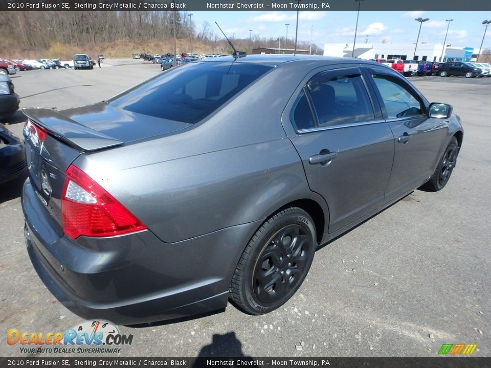 2010 Ford Fusion SE Sterling Grey Metallic / Charcoal Black Photo #4