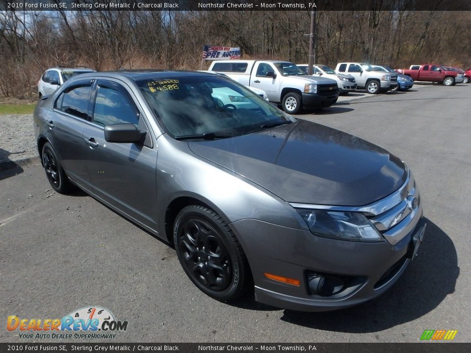 2010 Ford Fusion SE Sterling Grey Metallic / Charcoal Black Photo #5