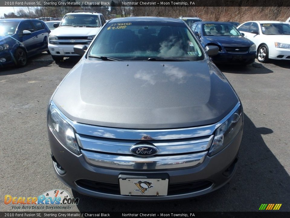 2010 Ford Fusion SE Sterling Grey Metallic / Charcoal Black Photo #6