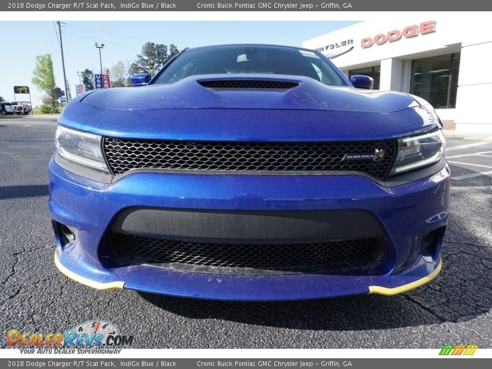 2018 Dodge Charger R/T Scat Pack IndiGo Blue / Black Photo #2