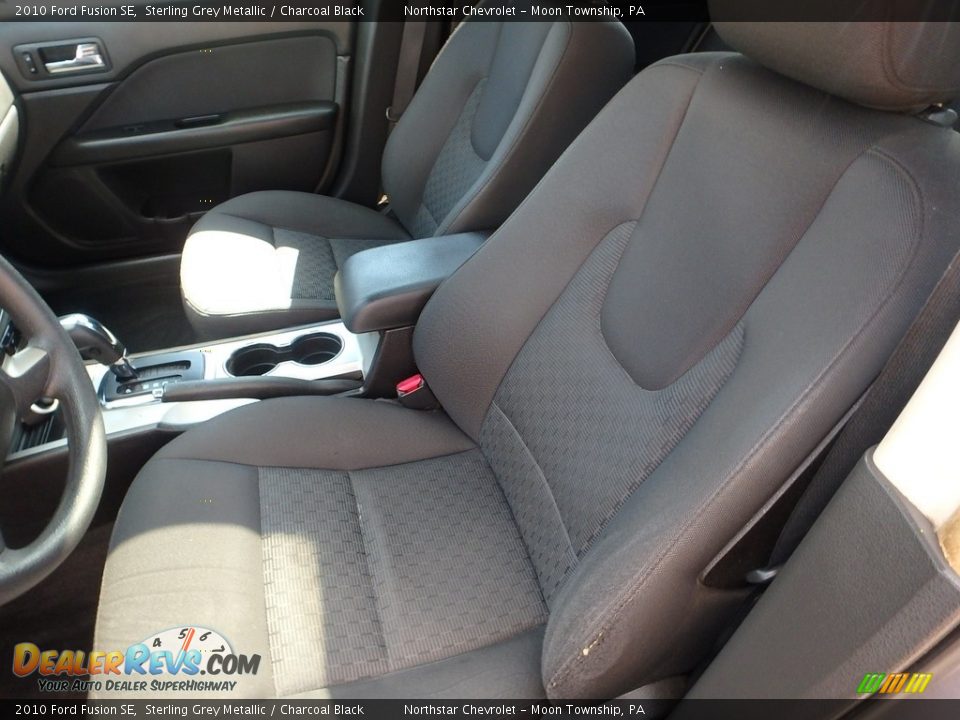 2010 Ford Fusion SE Sterling Grey Metallic / Charcoal Black Photo #8