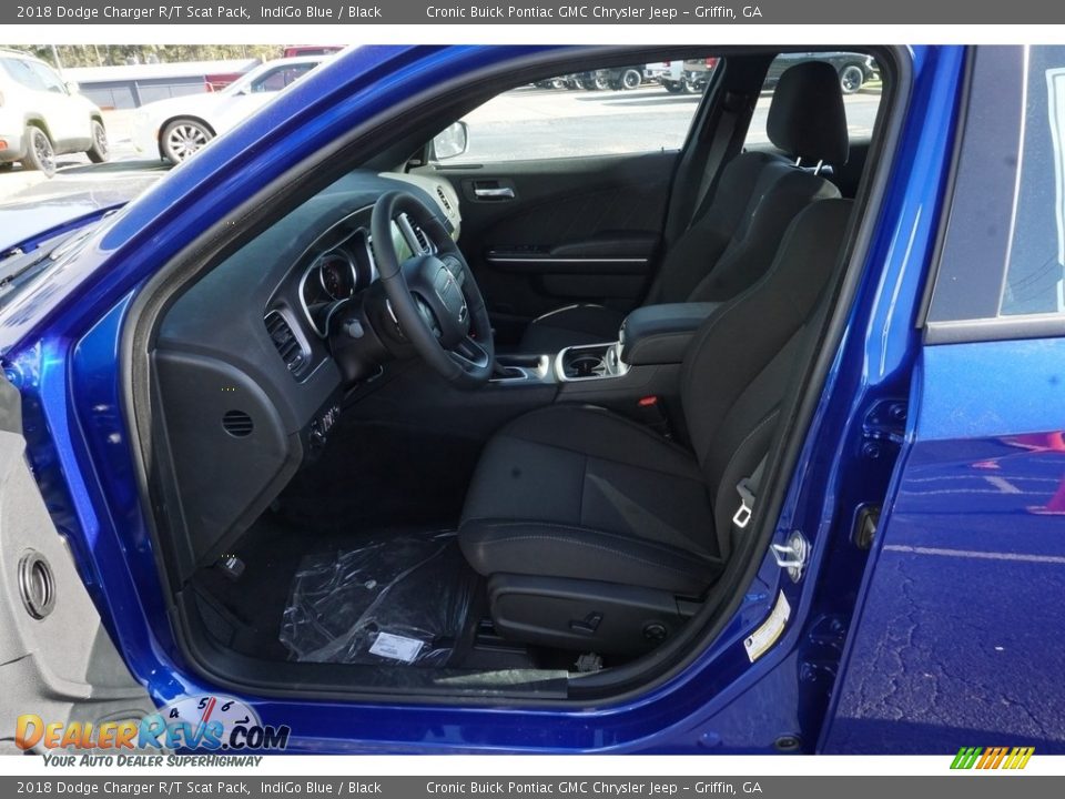 2018 Dodge Charger R/T Scat Pack IndiGo Blue / Black Photo #4