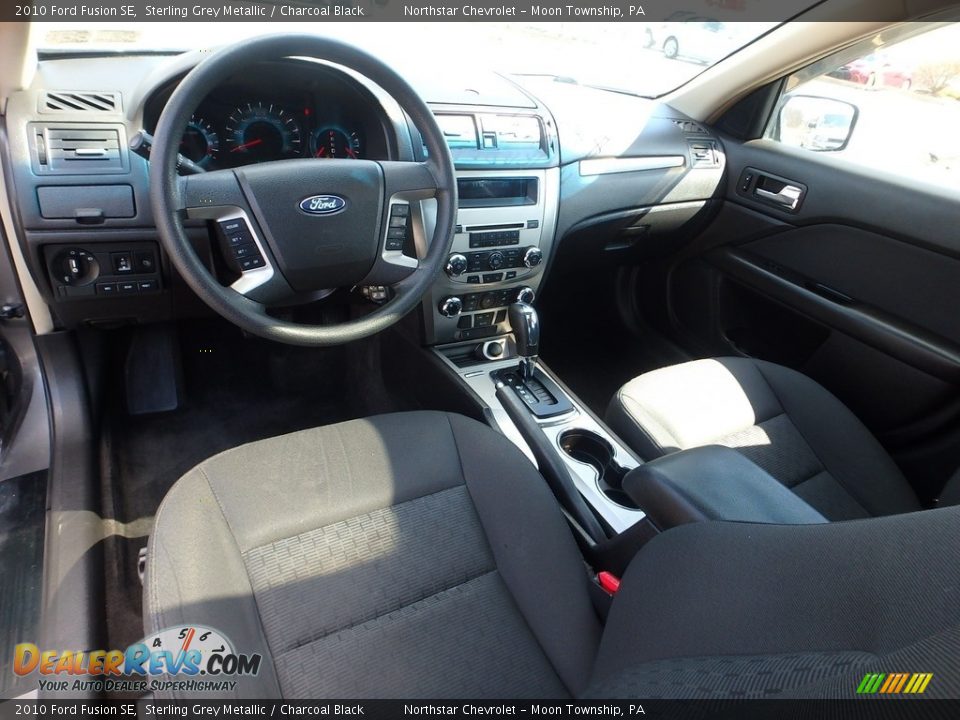 2010 Ford Fusion SE Sterling Grey Metallic / Charcoal Black Photo #10