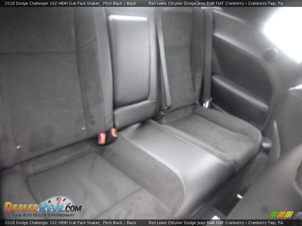 2018 Dodge Challenger 392 HEMI Scat Pack Shaker Pitch Black / Black Photo #12