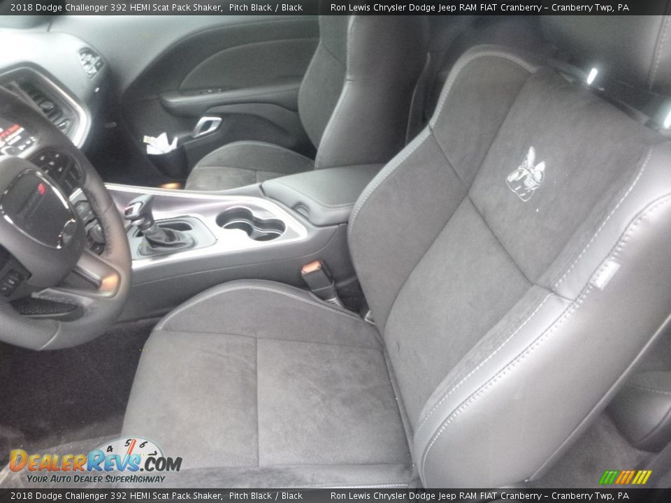2018 Dodge Challenger 392 HEMI Scat Pack Shaker Pitch Black / Black Photo #15