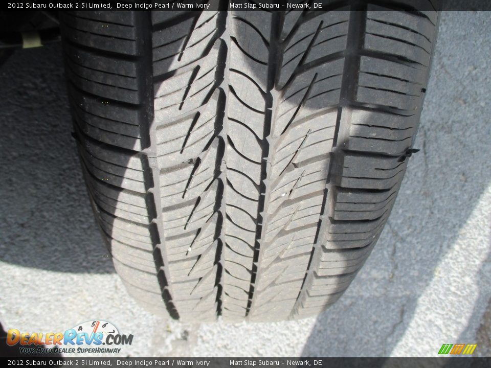 2012 Subaru Outback 2.5i Limited Deep Indigo Pearl / Warm Ivory Photo #24