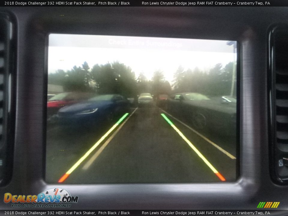 2018 Dodge Challenger 392 HEMI Scat Pack Shaker Pitch Black / Black Photo #17