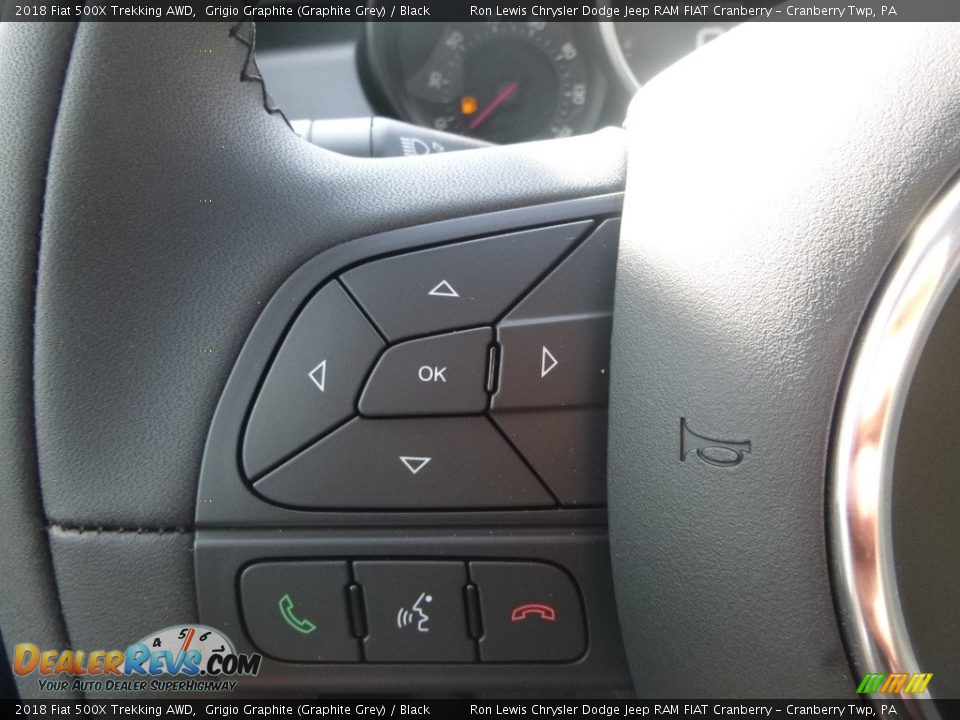 Controls of 2018 Fiat 500X Trekking AWD Photo #20