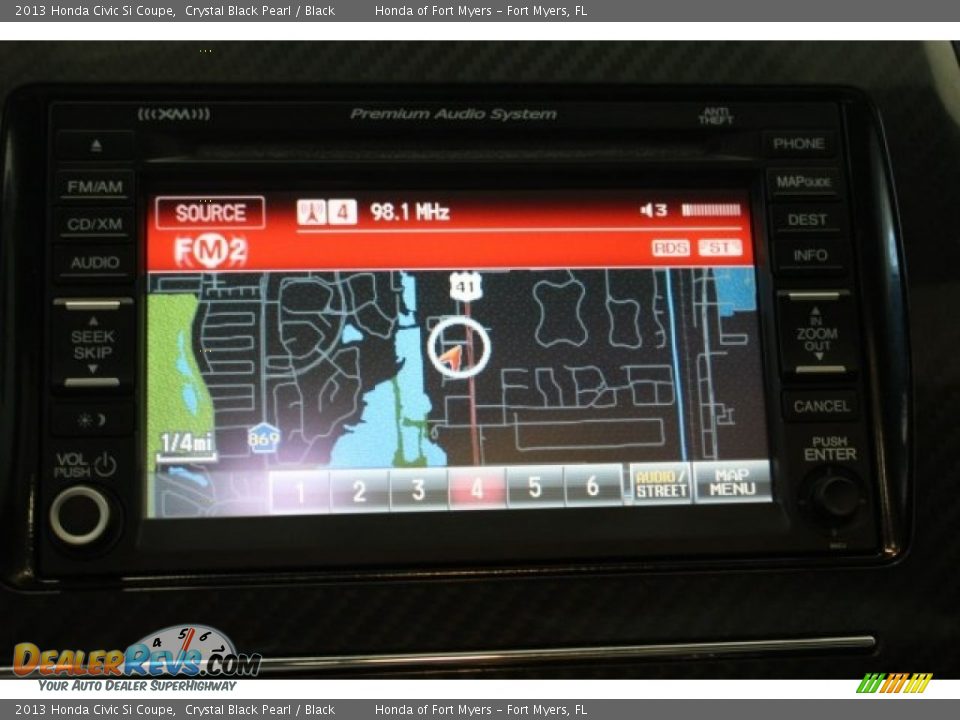 2013 Honda Civic Si Coupe Crystal Black Pearl / Black Photo #27