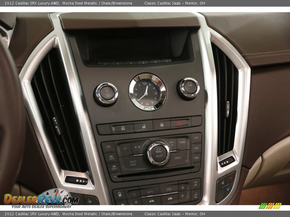 2012 Cadillac SRX Luxury AWD Mocha Steel Metallic / Shale/Brownstone Photo #9