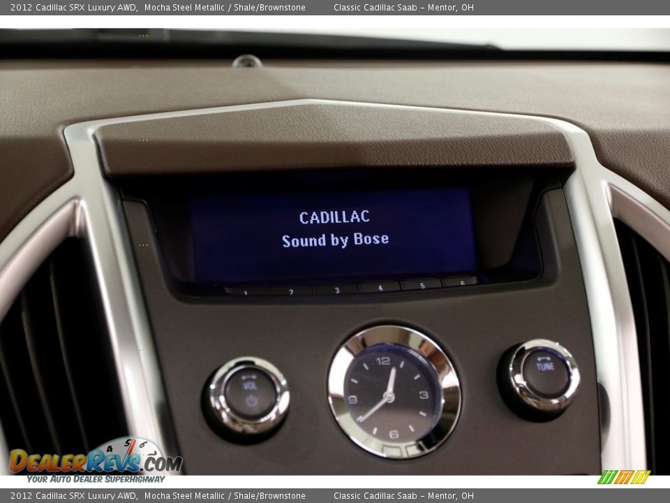 2012 Cadillac SRX Luxury AWD Mocha Steel Metallic / Shale/Brownstone Photo #10