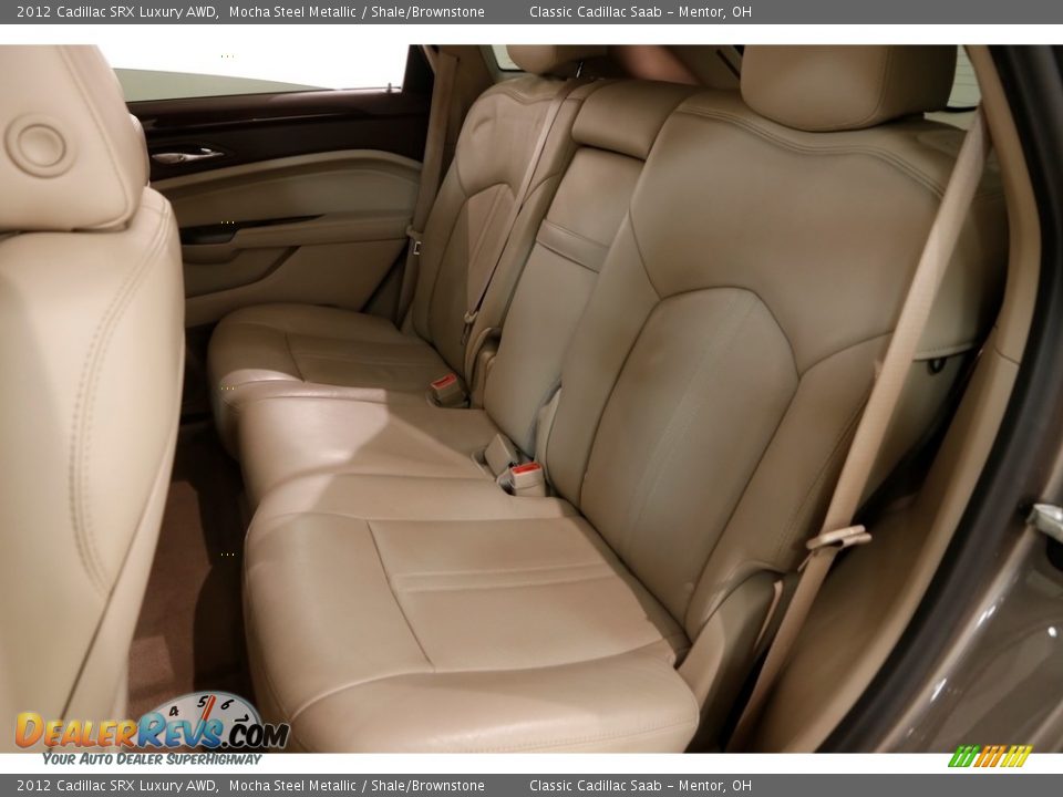 2012 Cadillac SRX Luxury AWD Mocha Steel Metallic / Shale/Brownstone Photo #15