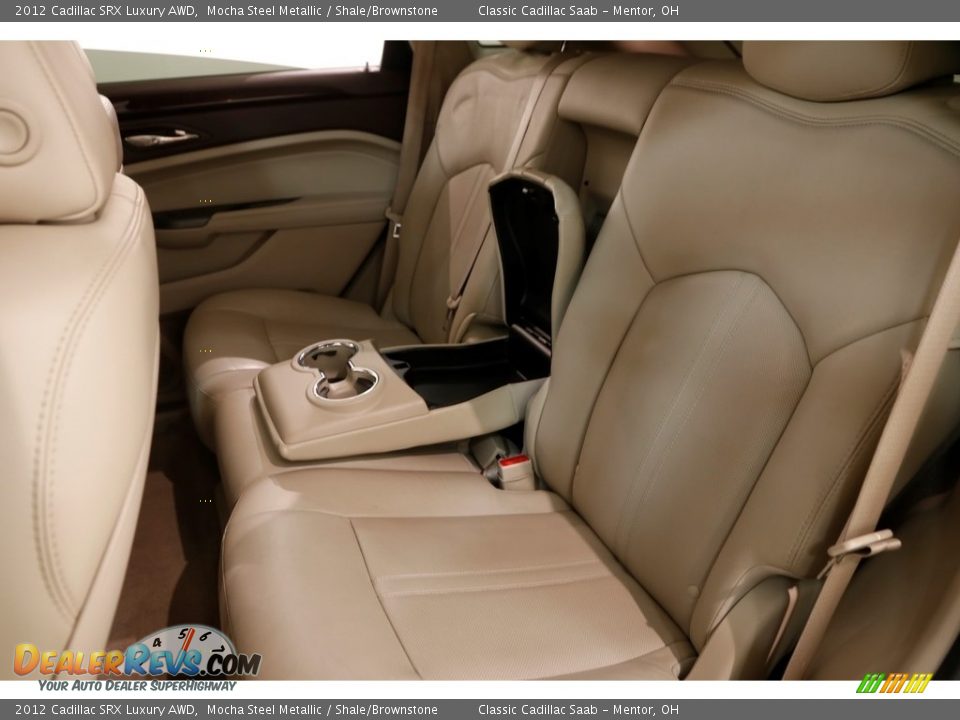 2012 Cadillac SRX Luxury AWD Mocha Steel Metallic / Shale/Brownstone Photo #17