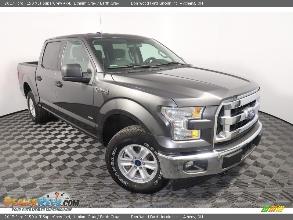 2017 Ford F150 XLT SuperCrew 4x4 Lithium Gray / Earth Gray Photo #3