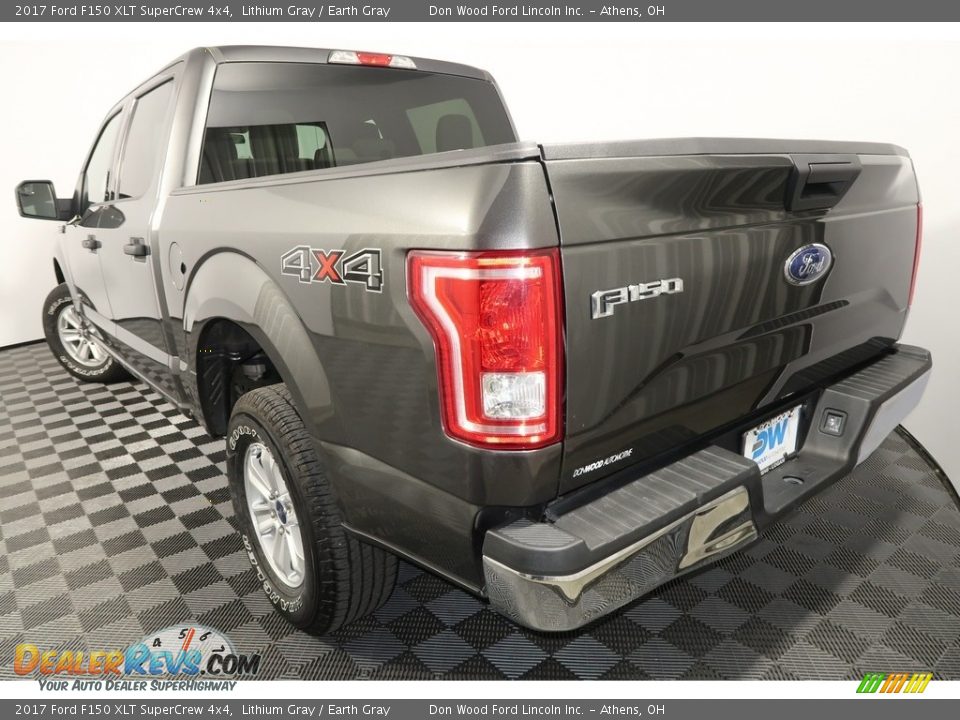 2017 Ford F150 XLT SuperCrew 4x4 Lithium Gray / Earth Gray Photo #9