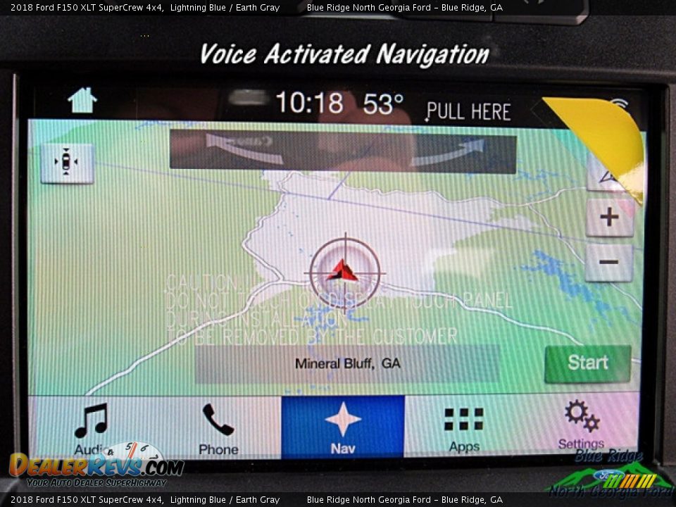 2018 Ford F150 XLT SuperCrew 4x4 Lightning Blue / Earth Gray Photo #17