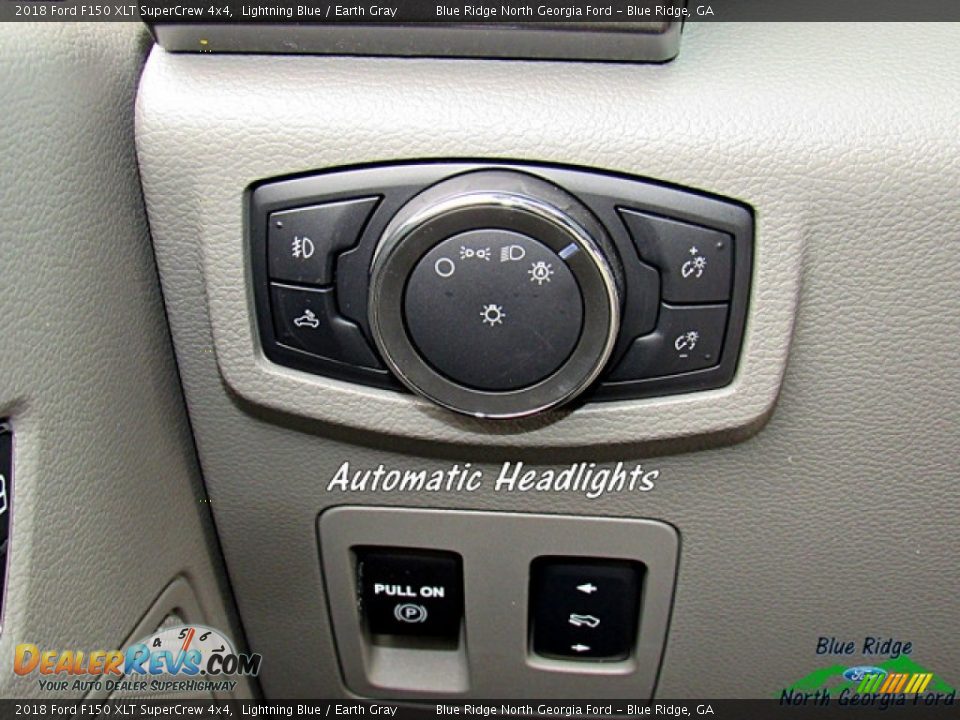 2018 Ford F150 XLT SuperCrew 4x4 Lightning Blue / Earth Gray Photo #19