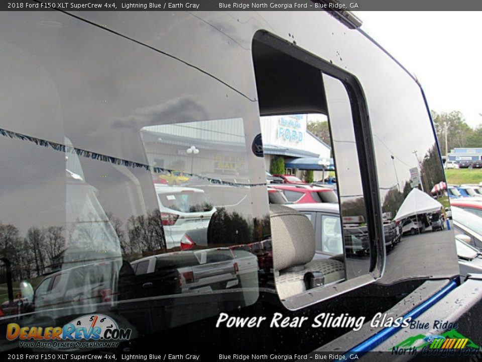 2018 Ford F150 XLT SuperCrew 4x4 Lightning Blue / Earth Gray Photo #20
