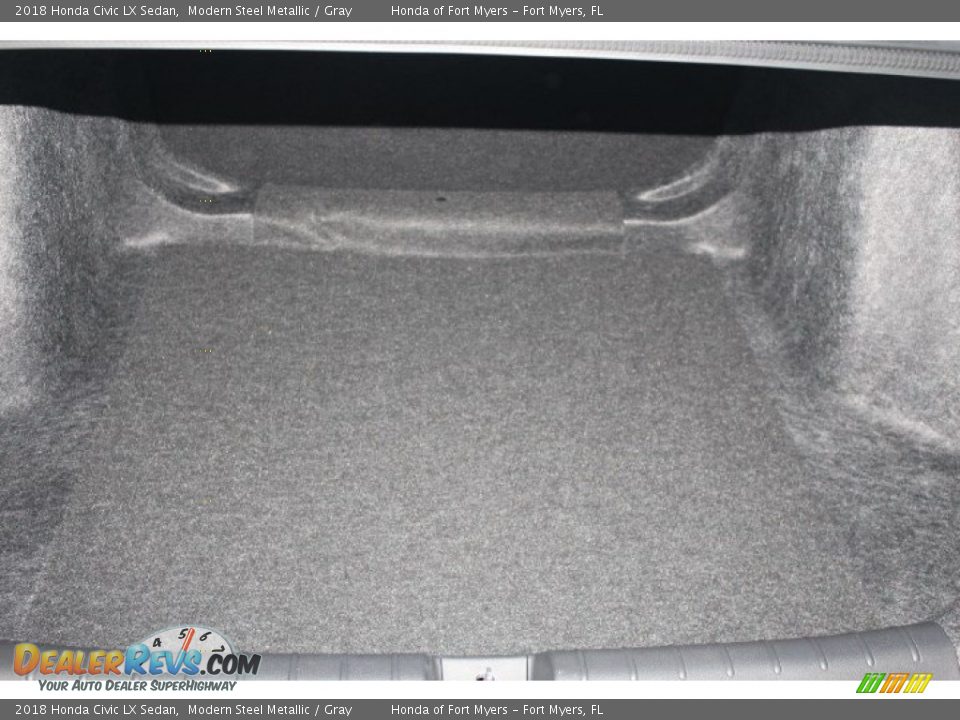 2018 Honda Civic LX Sedan Modern Steel Metallic / Gray Photo #25