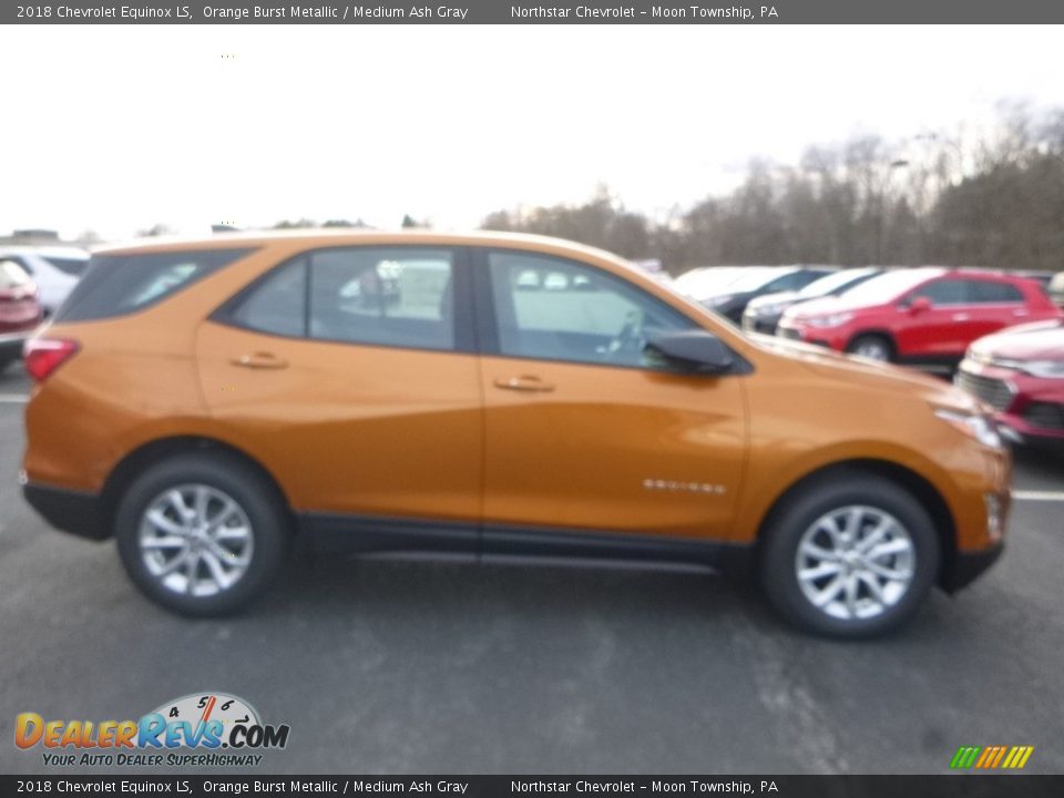 2018 Chevrolet Equinox LS Orange Burst Metallic / Medium Ash Gray Photo #6