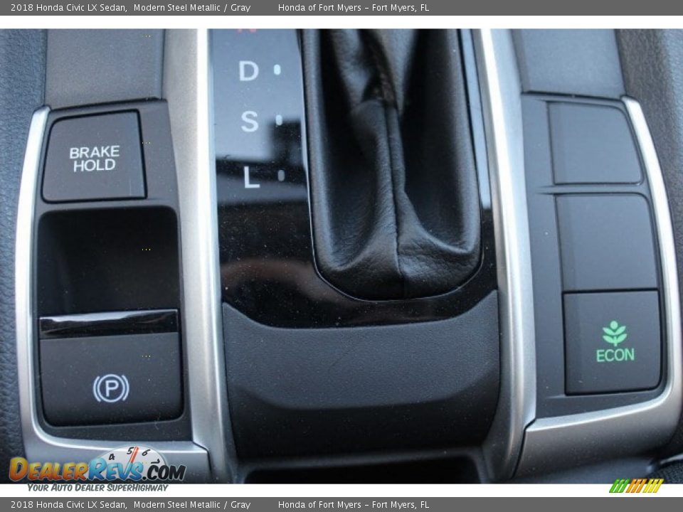2018 Honda Civic LX Sedan Modern Steel Metallic / Gray Photo #30