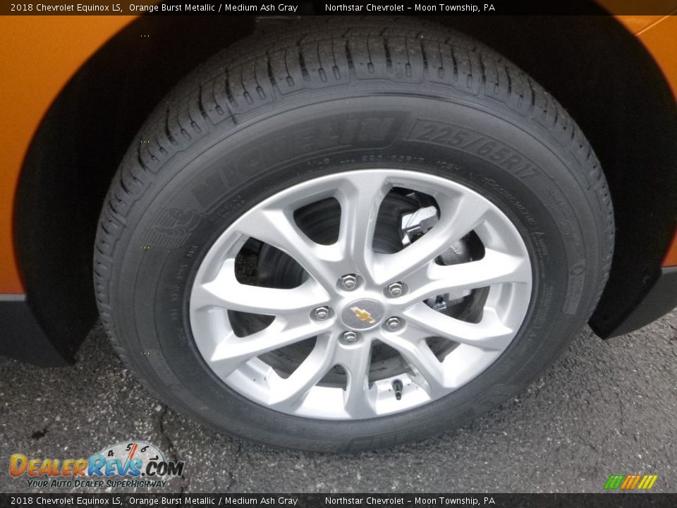 2018 Chevrolet Equinox LS Orange Burst Metallic / Medium Ash Gray Photo #9