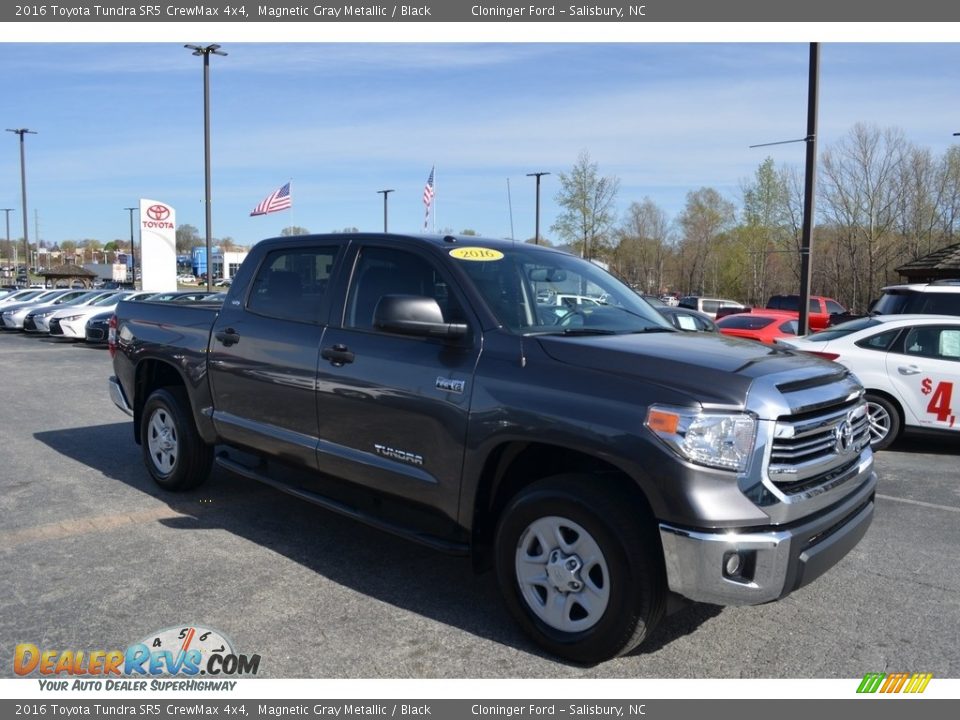 2016 Toyota Tundra SR5 CrewMax 4x4 Magnetic Gray Metallic / Black Photo #1