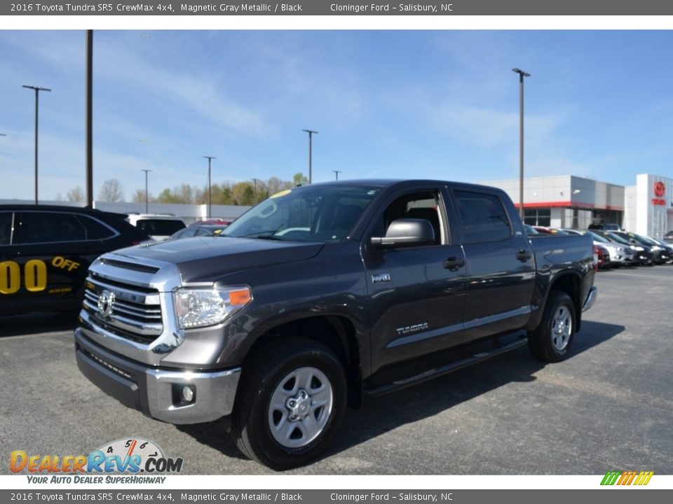 2016 Toyota Tundra SR5 CrewMax 4x4 Magnetic Gray Metallic / Black Photo #6