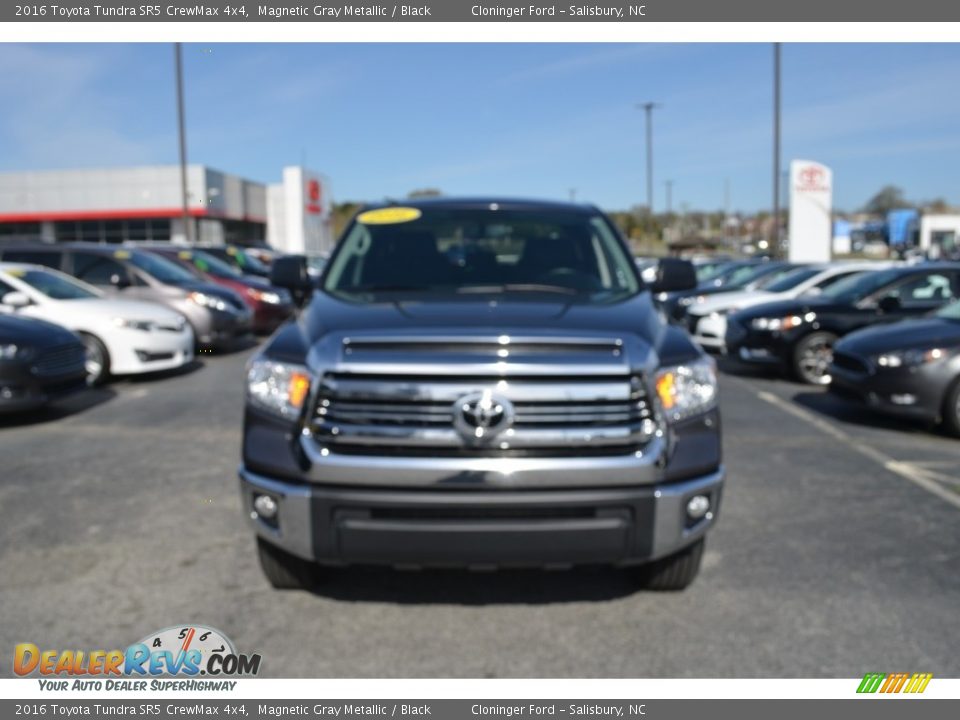2016 Toyota Tundra SR5 CrewMax 4x4 Magnetic Gray Metallic / Black Photo #27