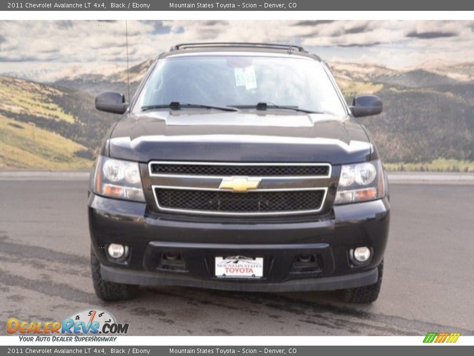 2011 Chevrolet Avalanche LT 4x4 Black / Ebony Photo #2