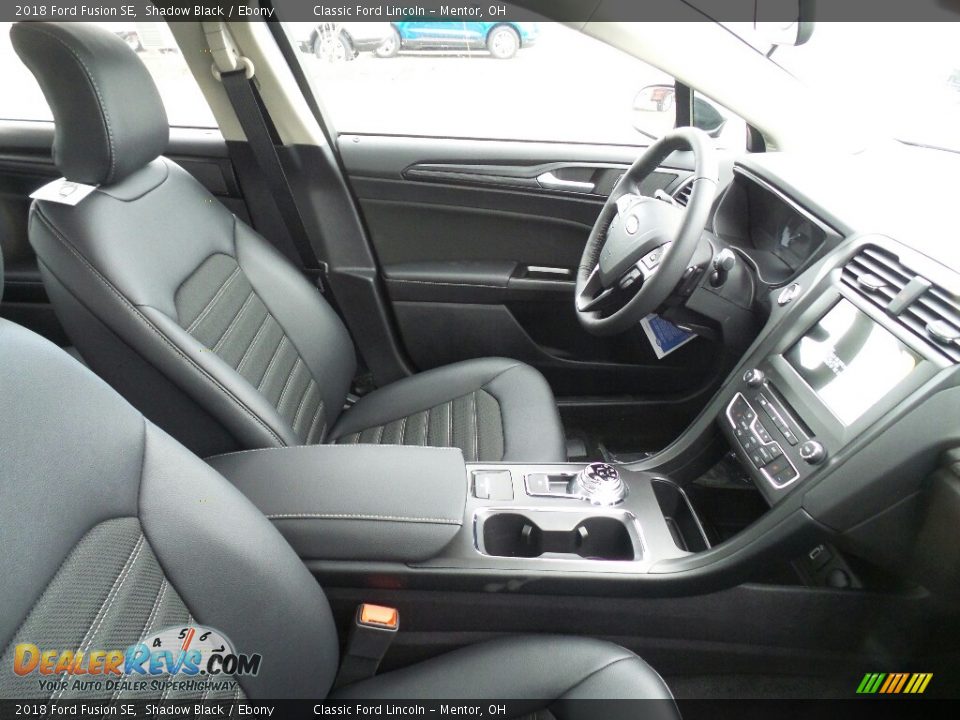 2018 Ford Fusion SE Shadow Black / Ebony Photo #6
