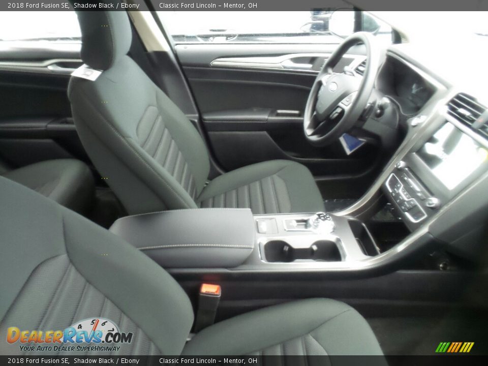 2018 Ford Fusion SE Shadow Black / Ebony Photo #3