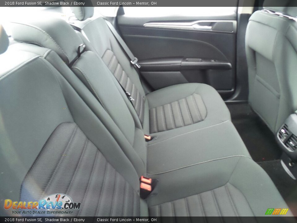2018 Ford Fusion SE Shadow Black / Ebony Photo #4