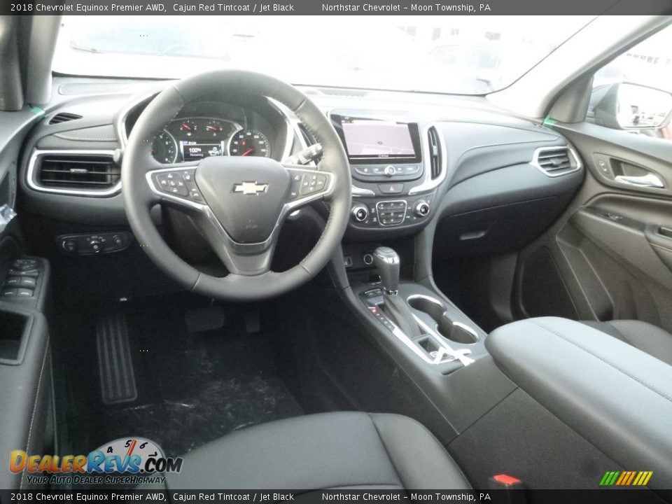 Front Seat of 2018 Chevrolet Equinox Premier AWD Photo #14