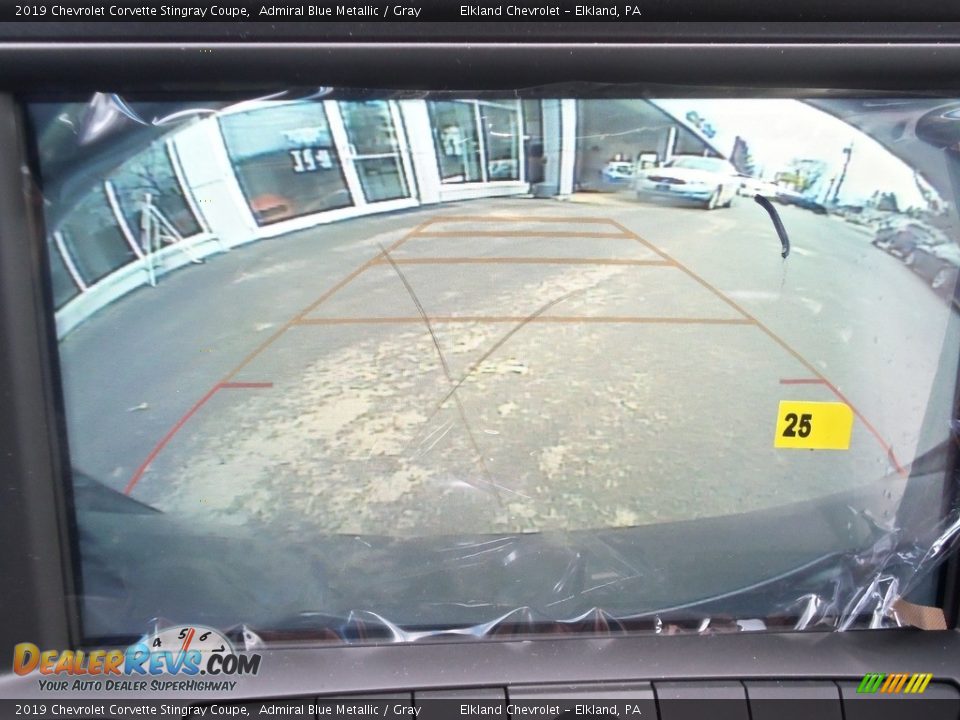 2019 Chevrolet Corvette Stingray Coupe Admiral Blue Metallic / Gray Photo #21