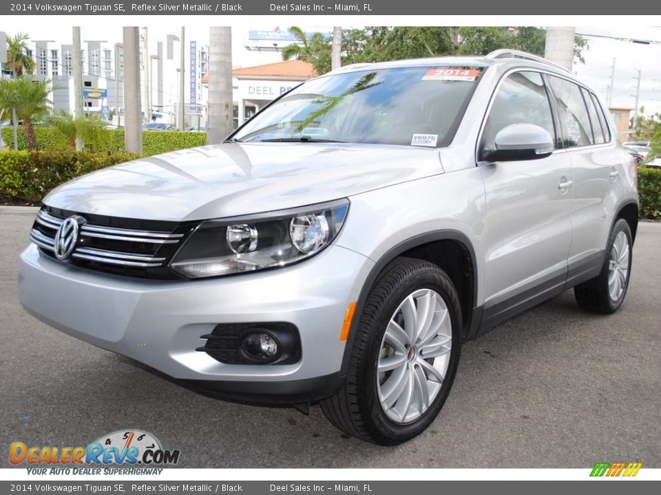 2014 Volkswagen Tiguan SE Reflex Silver Metallic / Black Photo #5