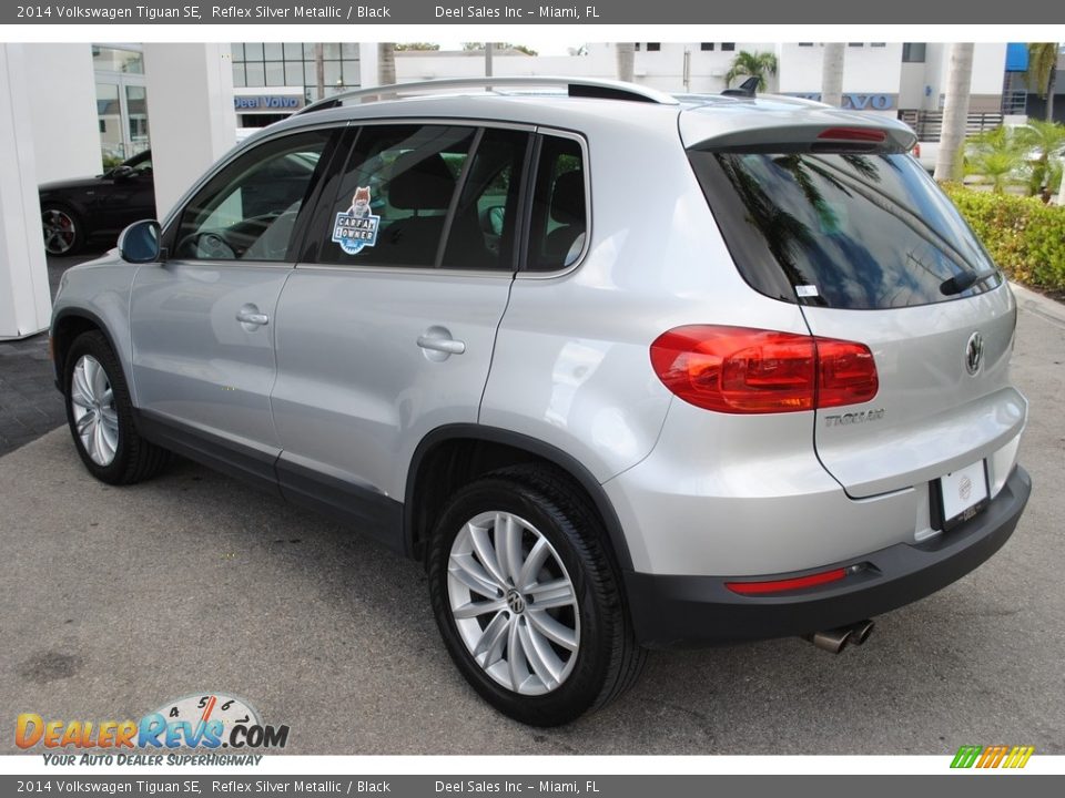 2014 Volkswagen Tiguan SE Reflex Silver Metallic / Black Photo #6