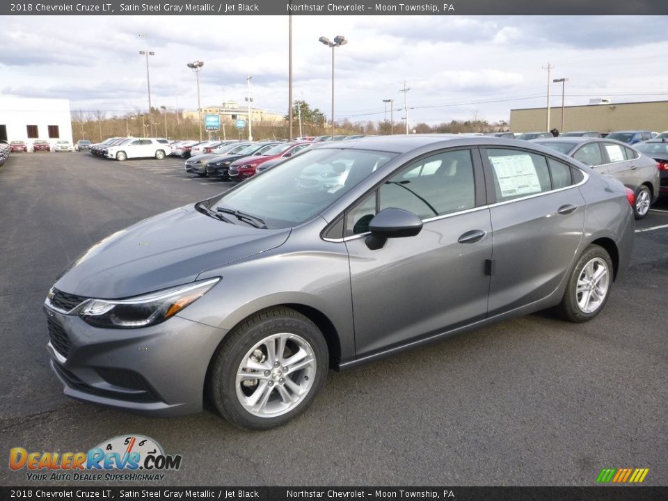 2018 Chevrolet Cruze LT Satin Steel Gray Metallic / Jet Black Photo #1