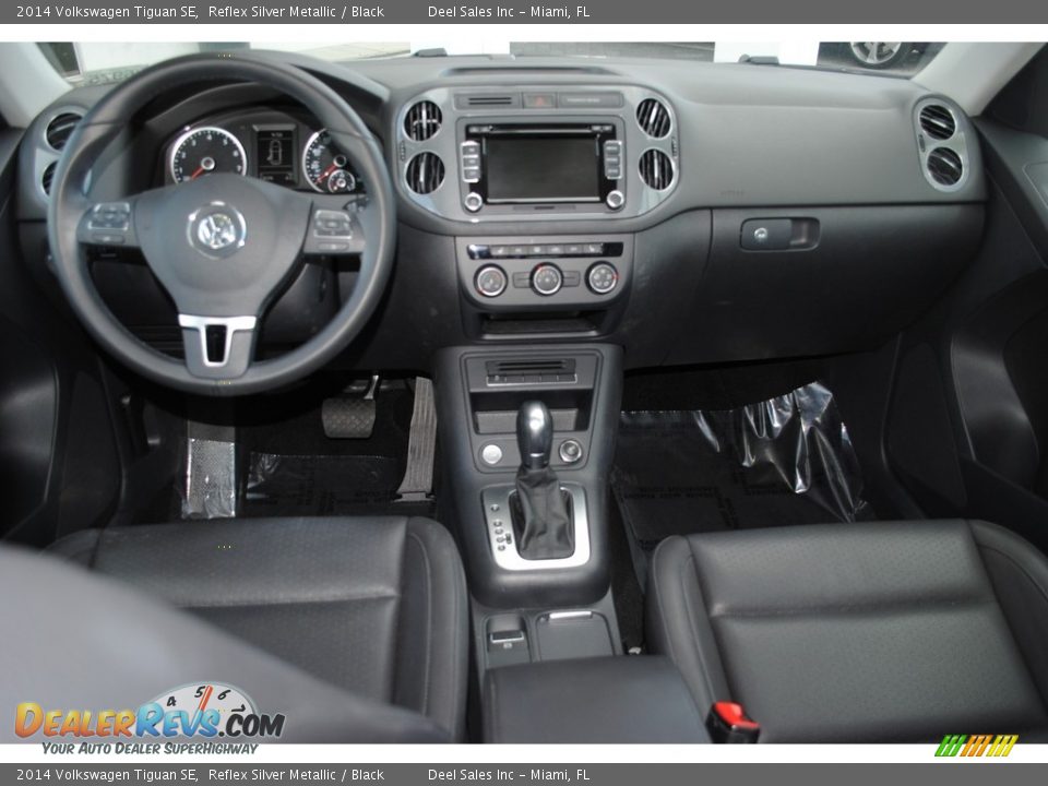 2014 Volkswagen Tiguan SE Reflex Silver Metallic / Black Photo #13