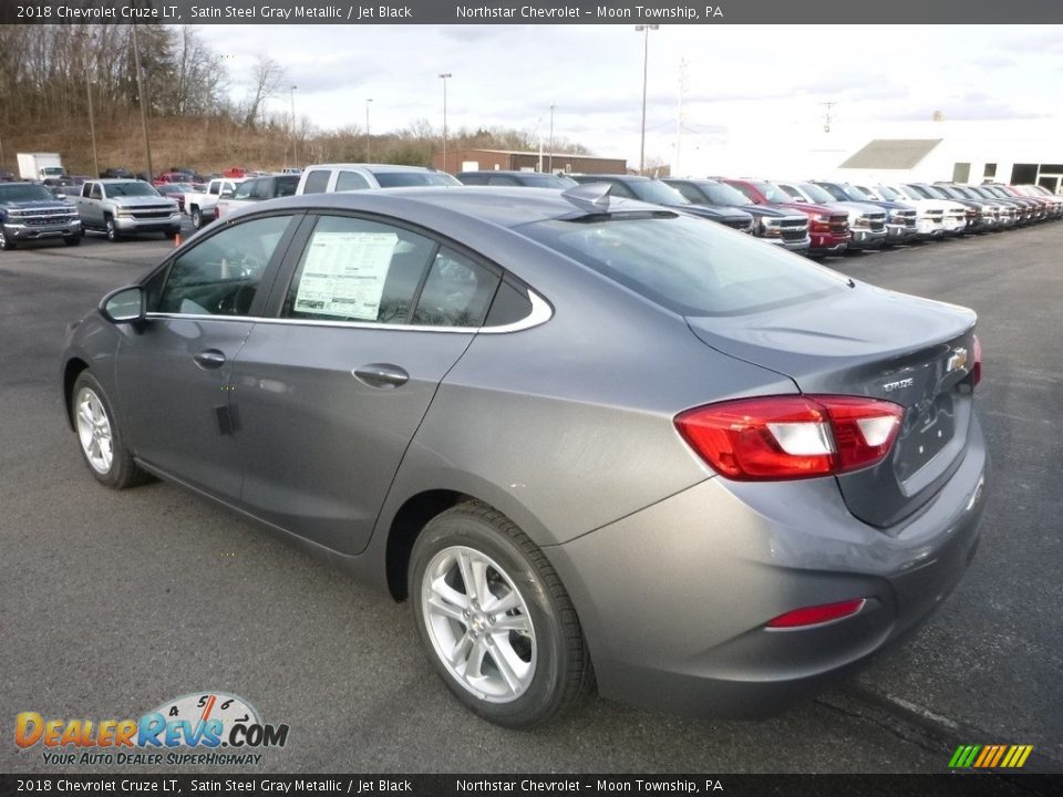 2018 Chevrolet Cruze LT Satin Steel Gray Metallic / Jet Black Photo #3